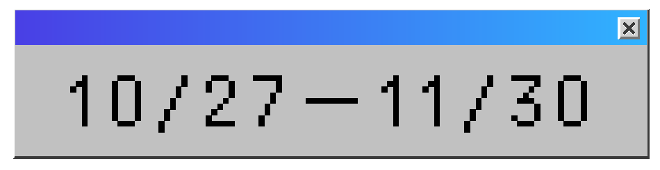 雙11活動檔期 10月27日至11月30日限時優惠
